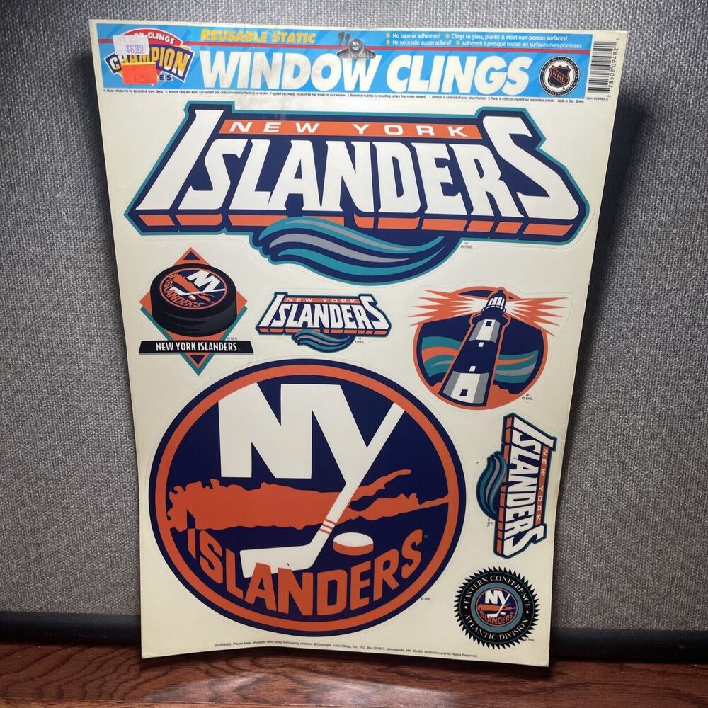 Vintage Color Clings NHL New York Islanders
